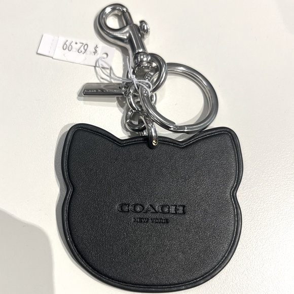 NWT Coach Outlet Halloween Cat Bag Charm - Picture 4 of 4